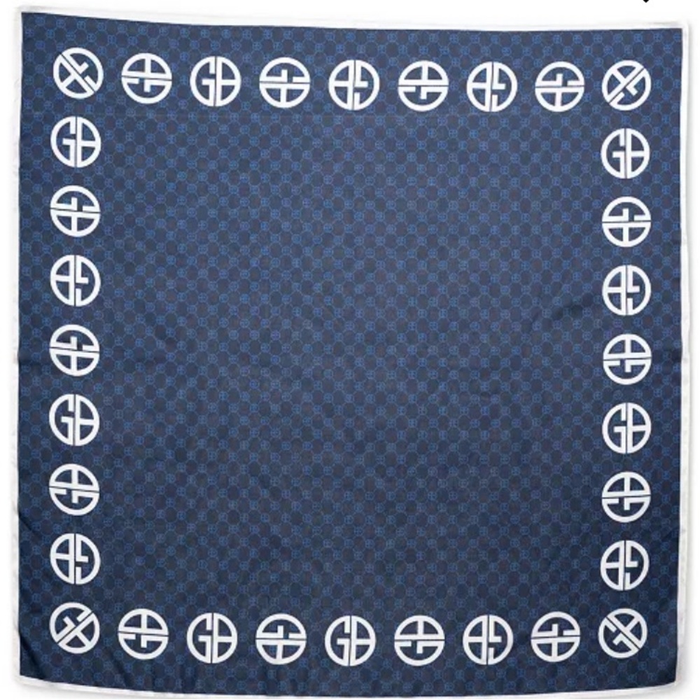 GIANI BERNINI
Women's Signature Logo Silk Square Scarf, NWT